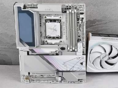 纯白旗舰新标杆! 技嘉X870E X3D超级冰雕主板实测抗压4款内存