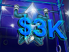 以太坊（ETH）价格维持在3000美元上方看涨的三大原因