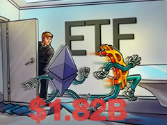 金属市场上涨之际，现货比特币（BTC）和以太坊（ETH）ETF资金流出18.2亿美元