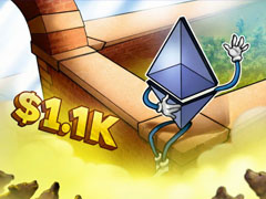 以太坊（ETH）“看跌旗形”来袭，1100美元目标价是危机还是转机？
