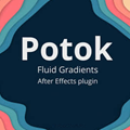 AE流体渐变着色特效动画生成工具 Potok v1.1.4 免费版 + 使用教程