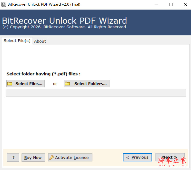 BitRecover Unlock PDF for mac(PDF解密) v2.0 苹果电脑版