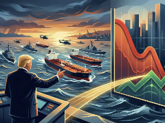 川普护航油轮？美股跳水后收敛跌幅，比特币回弹至68000美元