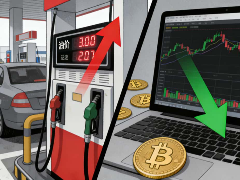 地缘冲突油价暴涨，比特币反而跌了？