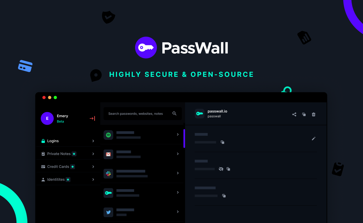 Passwall(安全且免费的密码管理器) v4.33.0 Chrome扩展插件