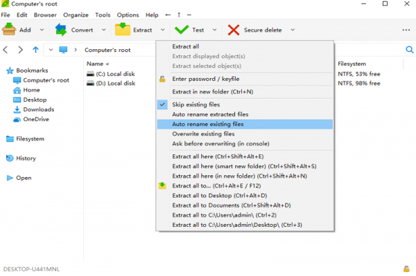  peazip免费解压缩软件V10.9.0 苹果电脑版