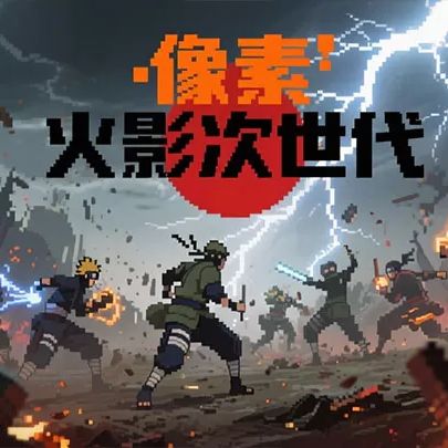 像素火影次世代手游官方中文版(像素动作格斗游戏) v1.5.1 安卓版