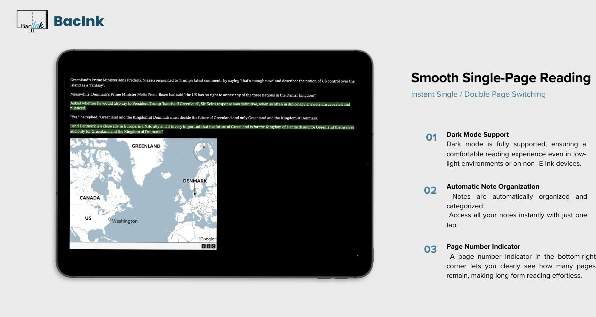 Eink 模式(书籍阅读模式) v1.2.3 Chrome扩展插件