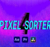 AE像素分离拉伸插件AE Pixel Sorter v4.1.0 for 2021-2026 免费汉化版