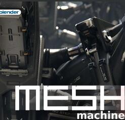 Blender硬表面建模插件MESHmachine v0.20.1 For Blender 5.0 免费版