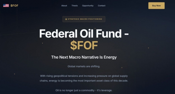 什么是联邦石油基金（FOF）币？FOF价格预测2026-2030年