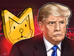 特朗普官方表情包币（TRUMP）：独家投资者晚宴期间价格持续下探