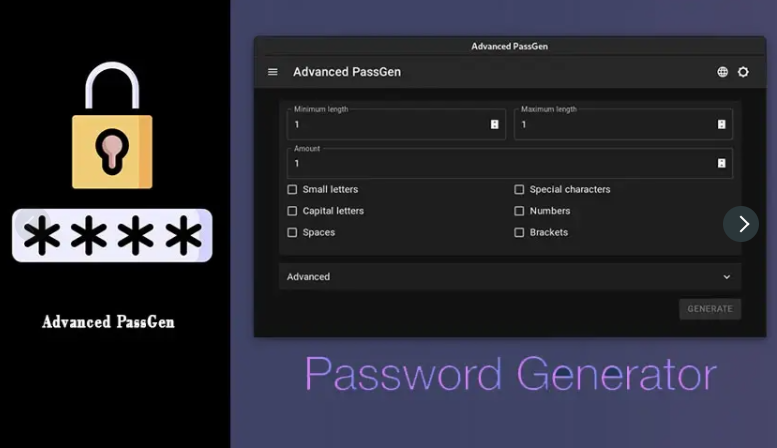 Advanced PassGen(密码随机生成器) for Mac V2.6.0 苹果电脑版