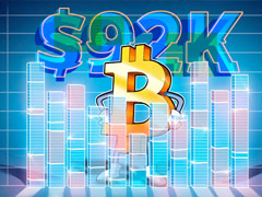 比特币（BTC）短期持有者成本基础升至9.2万美元，此价位成下一价格关键目标