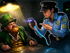 爱尔兰警方联合欧警组织破解“遗失”近十年的500枚比特币（BTC）钱包