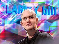 Coinbase CEO阿姆斯特朗于《CLARITY法案》周四审议前表支持