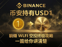 币安持有USD1瓜分1300万美元等值WLFI空投奖励操作指南