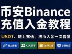 2026年币安Binance交易所充值入金教程:链上充值,C2C买币与法币入金一次看懂