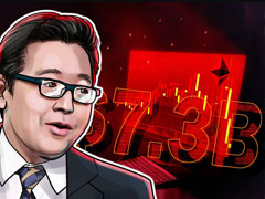 汤姆·李的以太坊投资组合因ETH价格前景恶化而缩水73.5亿美元