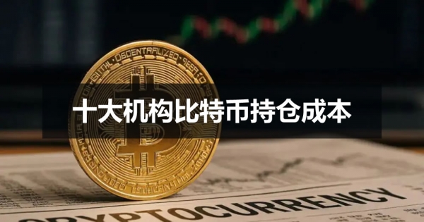 比特币机构持仓成本揭秘：十大机构比特币持仓成本详细拆解