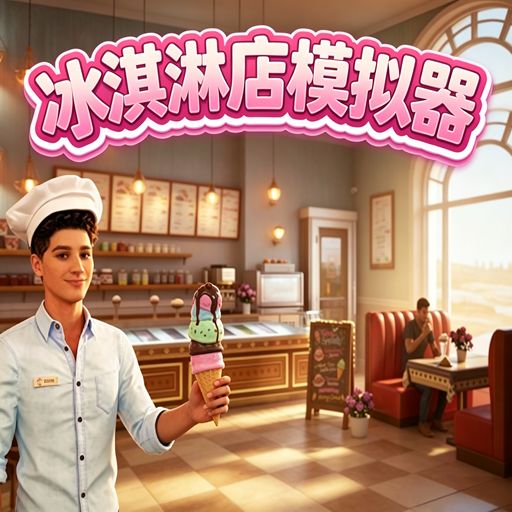 冰淇淋店模拟器正式版(模拟经营游戏) Ice Cream Simulator v1.7.0 安卓版