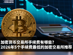 加密货币交易所手续费有哪些?2026年最新5个手续费最低的加密交易所推荐