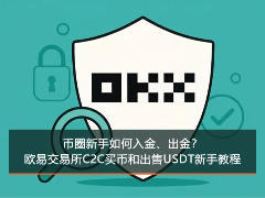 币圈新手如何入金、出金？欧易OKX交易所C2C买币和出售USDT新手教程