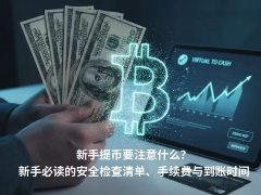 新手提币要注意什么？新手必读的安全检查清单、手续费与到账时间