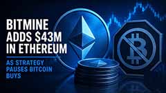 BitMine公司增持4300万美元以太坊，暂停购买比特币