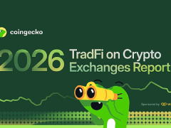 五张图表带你看懂CoinGecko 2026年加密交易所TradFi业务报告