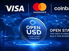 Visa、Mastercard、Coinbase等140多家公司联合推出Open USD 稳定币