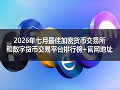 2026年七月最佳加密货币交易所和数字货币交易平台排行榜+官网地址