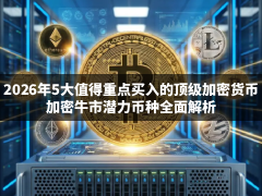 2026年5大值得重点买入的顶级加密货币:加密牛市潜力币种全面解析