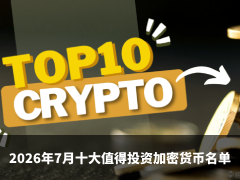 2026年7月十大值得投资加密货币名单盘点:HYPE、ZEC等均在列