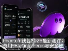 Phantom钱包2026最新测评：费用、Staking、Perps与安全性