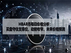 HBAR币每日价格分析:买盘守住支撑位,动能收窄,未来价格预测