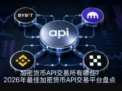 加密货币API交易所有哪些?2026年最佳加密货币API交易平台盘点