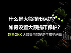 如何设置大额提币保护？欧艺OKX大额提币保护新手常见问题