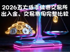 如何挑选便宜的交易所？2026五大低手续费交易所出入金、交易费用完整比较