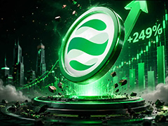 DAPPOS价格预测：24小时暴涨 249%，DOS币受上市浪潮提振股价飙升