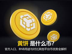 黄饼是什么币？官方入口、BNB用途与对比其他平台币优势全解析