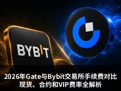 2026年Gate与Bybit交易所手续费对比:现货、合约和VIP费率全解析