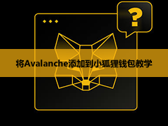 如何将Avalanche添加到MetaMask小狐狸钱包(主网与测试网)