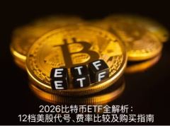 2026比特币ETF全解析：12档美股代号、费率比较及购买指南