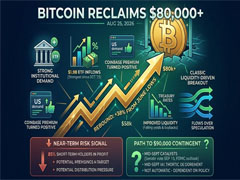 比特币重回8万美金：比特币短时暴涨24%，能否一鼓作气冲破9万？