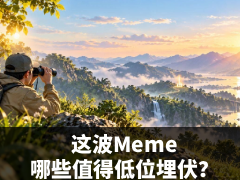 一文盘点近期热门生态Meme币项目:哪些值得低位埋伏?