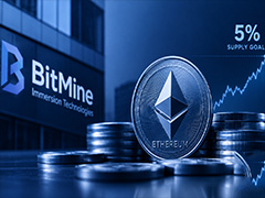 BitMine 购买更多以太坊：接近 5% 的供应目标