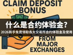 什么是合约体验金?2026年新手免费领取各大交易所合约体验金及使用操作