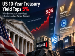 美国十年期国债收益率突破5%：为何股票回购无法抵消通胀与AI
