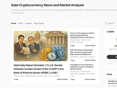 Gate News 是什么？Gate 新闻核心栏目与内容板块全解析